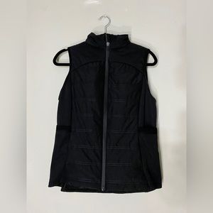 black lightweight vest